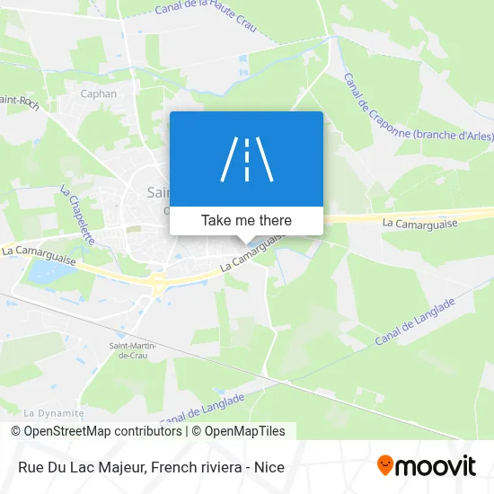 Rue Du Lac Majeur map