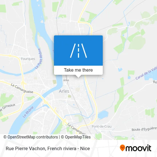 Mapa Rue Pierre Vachon