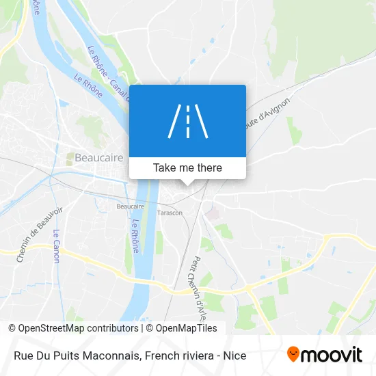 Mapa Rue Du Puits Maconnais