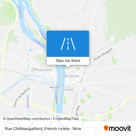 Mapa Rue Châteaugaillard