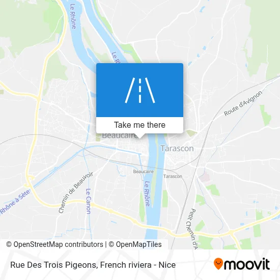 Rue Des Trois Pigeons map