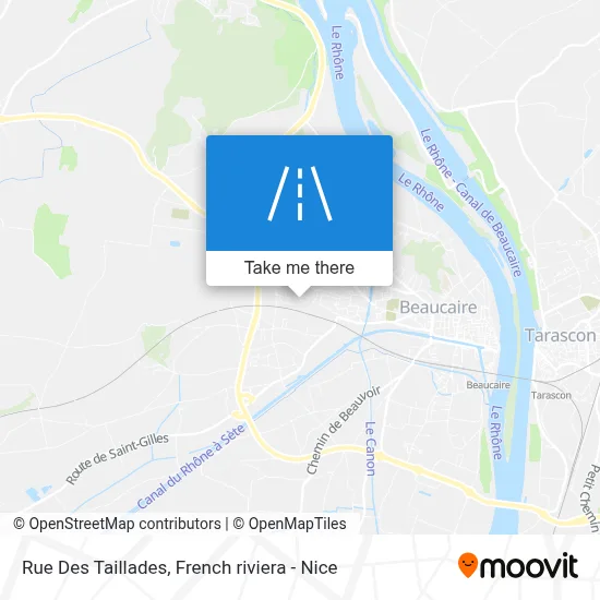 Rue Des Taillades map