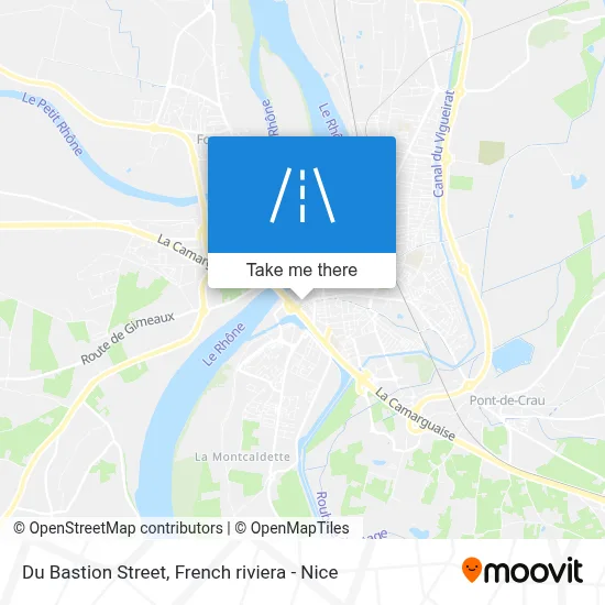 Mapa Rue Du Bastion