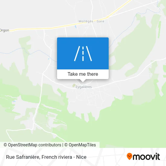 Rue Safranière map