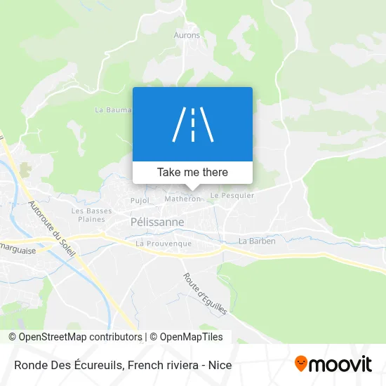 Ronde Des Écureuils map