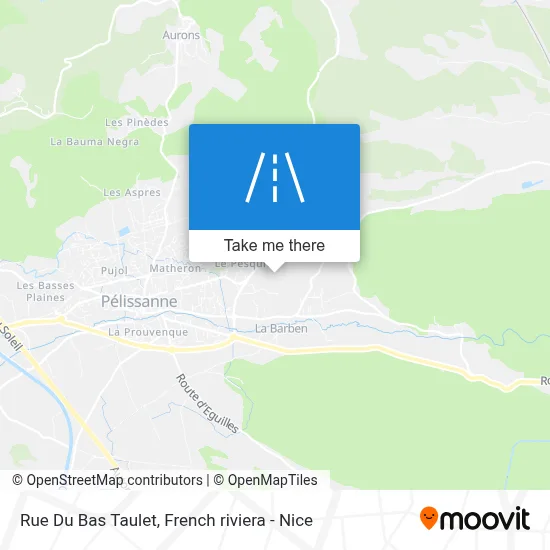 Rue Du Bas Taulet map