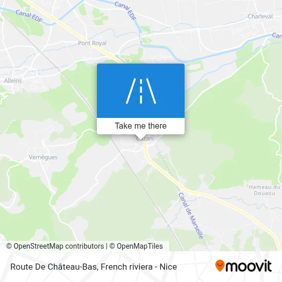 Route De Château-Bas map
