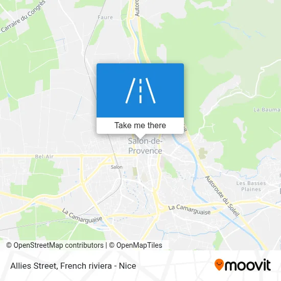 Rue Des Alliés map
