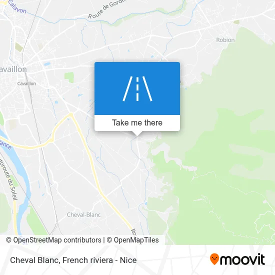 Cheval Blanc map