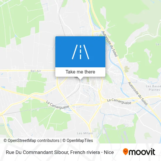 Rue Du Commandant Sibour map