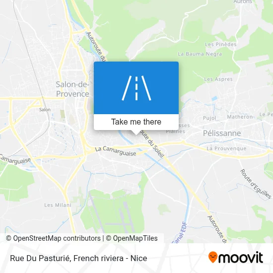 Rue Du Pasturié map