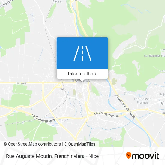 Rue Auguste Moutin map