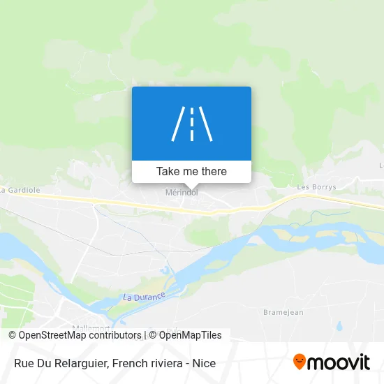 Mapa Rue Du Relarguier