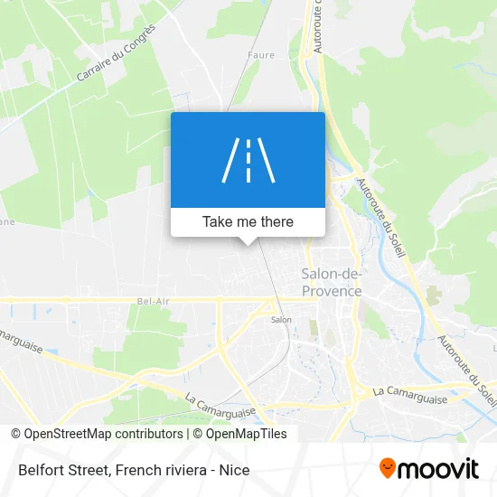 Rue De Belfort map