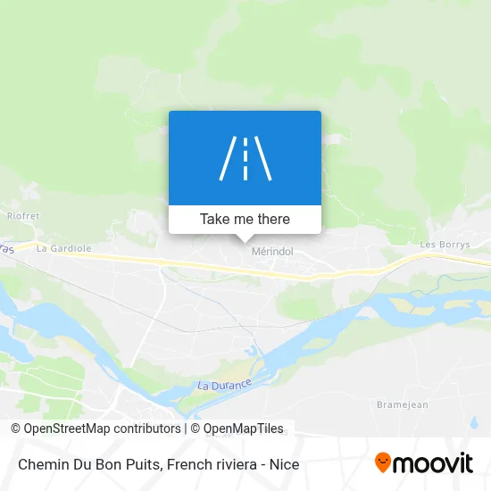 Chemin Du Bon Puits map