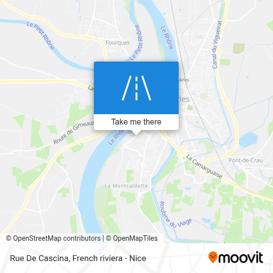 Rue De Cascina map