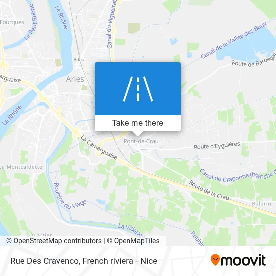 Rue Des Cravenco map