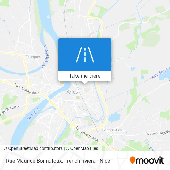 Mapa Rue Maurice Bonnafoux