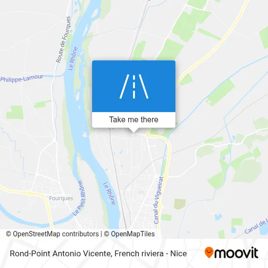 Rond-Point Antonio Vicente map