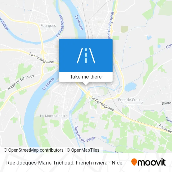 Mapa Rue Jacques-Marie Trichaud