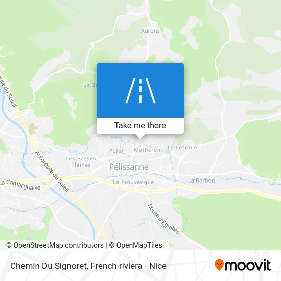 Chemin Du Signoret map