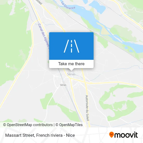 Mapa Rue Massart
