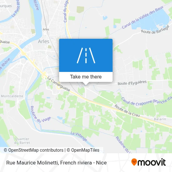 Mapa Rue Maurice Molinetti