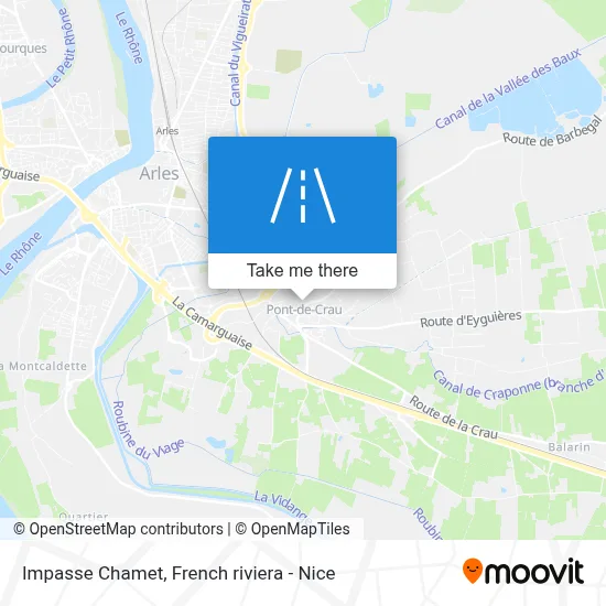 Impasse Chamet map