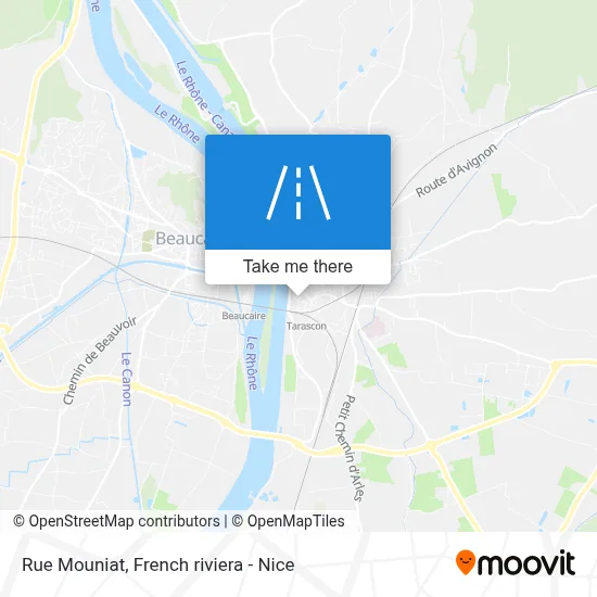 Mapa Rue Mouniat