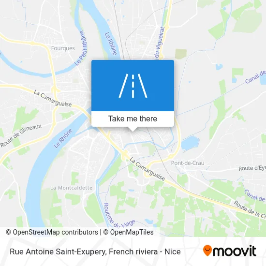 Rue Antoine Saint-Exupery map