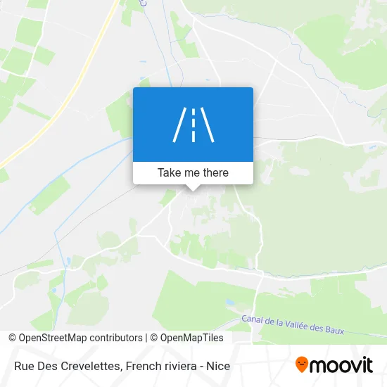 Rue Des Crevelettes map