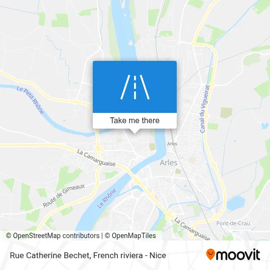 Mapa Rue Catherine Bechet
