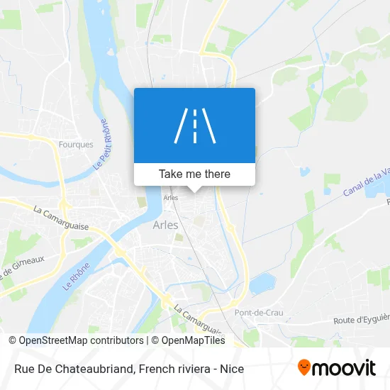 Rue De Chateaubriand map
