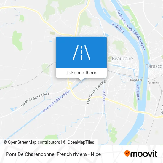 Pont De Charenconne map