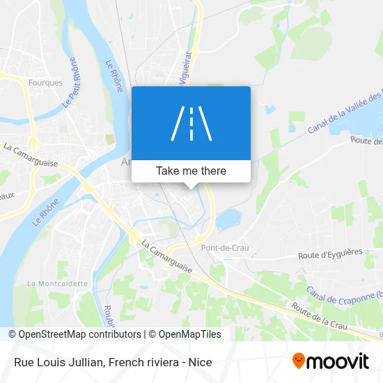 Mapa Rue Louis Jullian