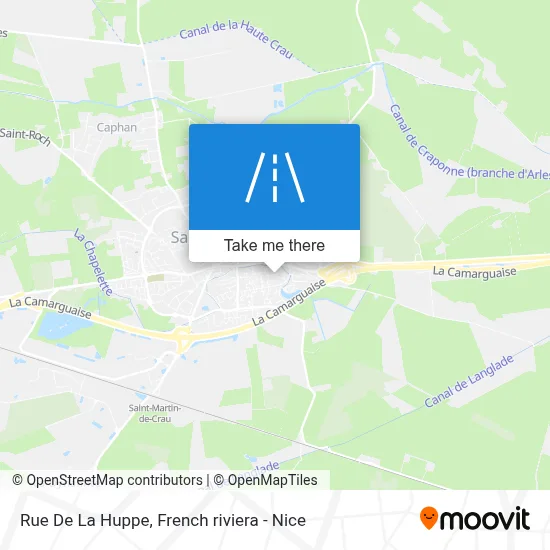 Rue De La Huppe map