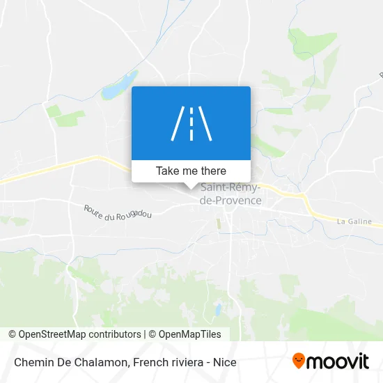 Chemin De Chalamon map