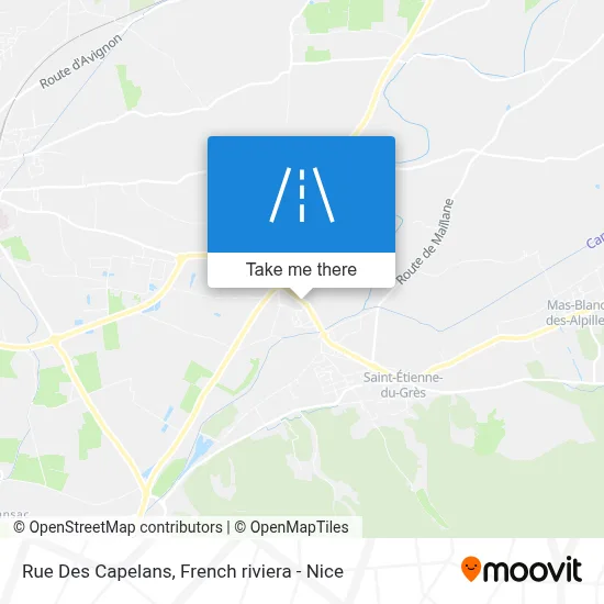 Rue Des Capelans map