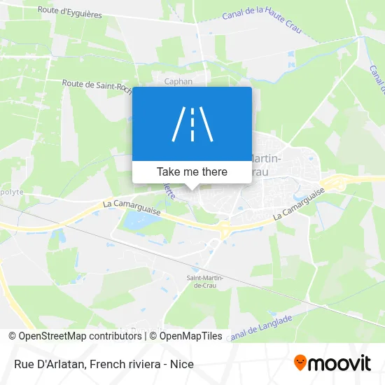 Rue D'Arlatan map