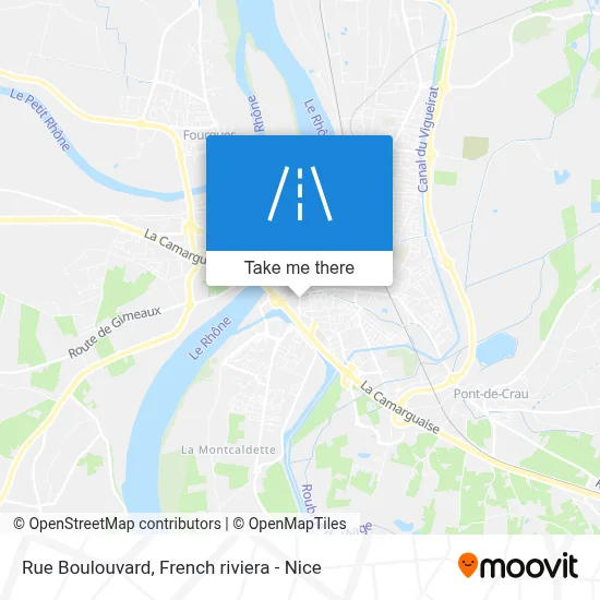 Rue Boulouvard map
