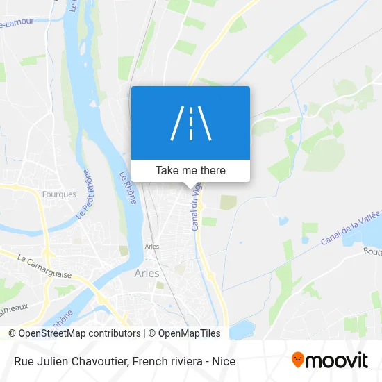 Rue Julien Chavoutier map
