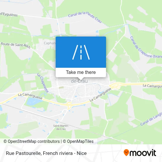 Mapa Rue Pastourelle