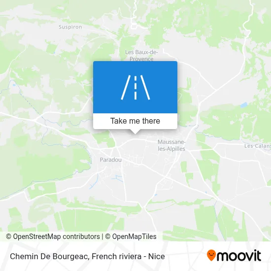 Chemin De Bourgeac map