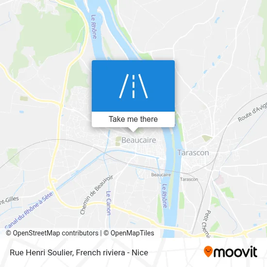 Rue Henri Soulier map