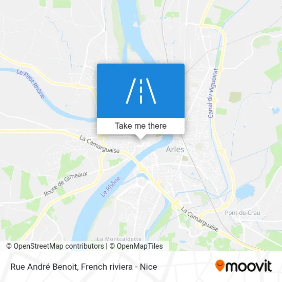 Rue André Benoit map