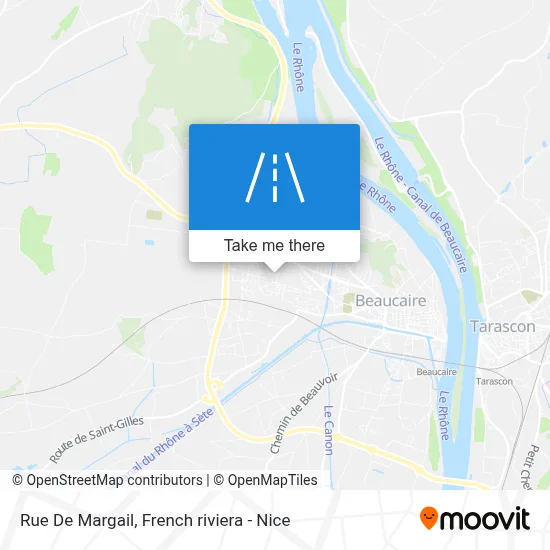 Rue De Margail map