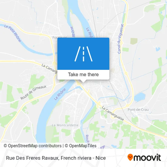 Rue Des Freres Ravaux map