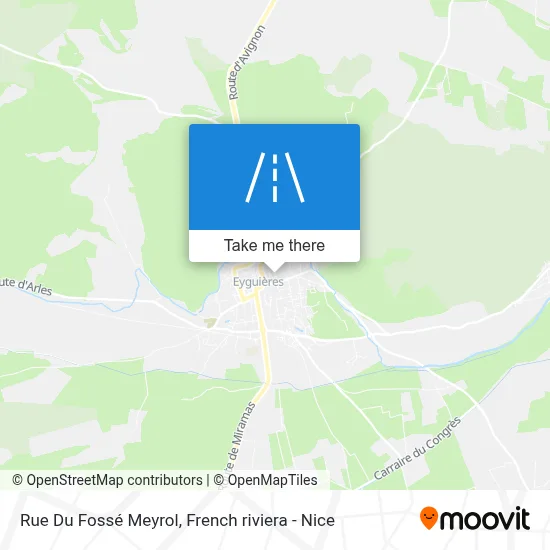 Rue Du Fossé Meyrol map