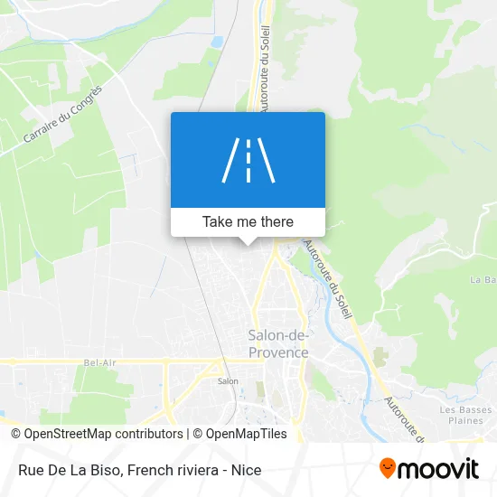 Rue De La Biso map