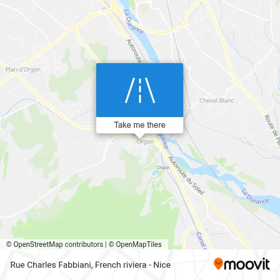 Rue Charles Fabbiani map